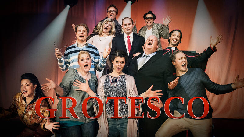 Grotesco: Per Andersson, Henrik Dorsin, Per Gavatin, Emma Peters, Micke Lindgren, Emma Molin, Rikard Ulvshammar, Hanna Dorsin, Jakob Setterberg, Jonas Kahnlund m.fl.