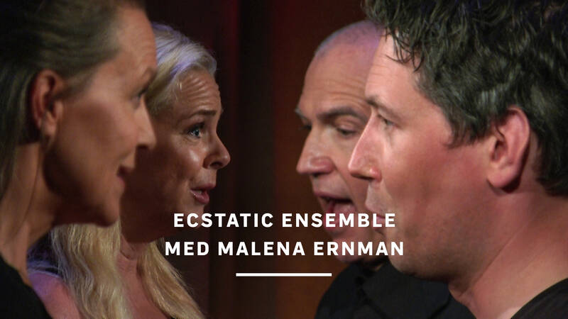 Ecstatic Ensemble med Malena Ernman.