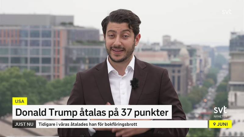 SVT Nyheter Direkt – Donald Trump åtalas på 37 punkter | SVT Play