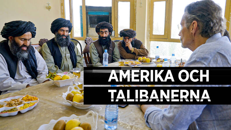 FRONTLINE-korrespondent Martin Smith talar med talibantjänstemän och guvernören i Helmandprovinsen i Afghanistan. - Dokument utifrån: Amerika och talibanerna
