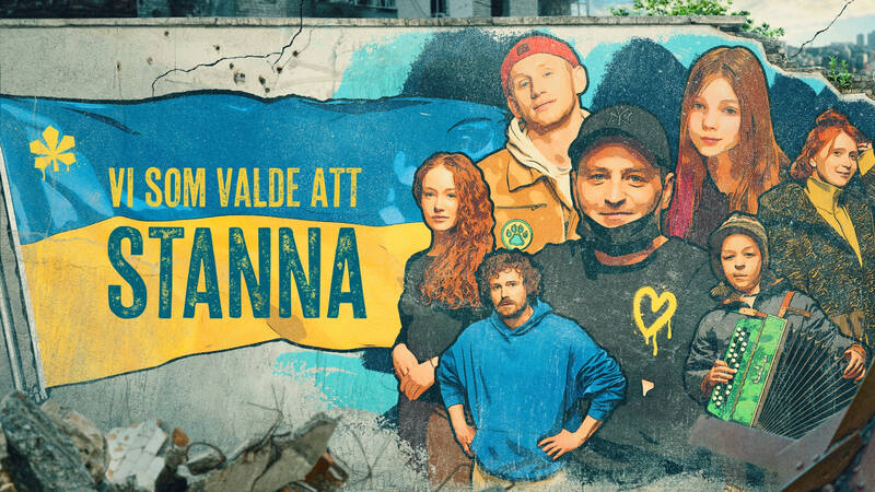 Vi som valde att stanna. Ukrainsk dramaserie från 2023.