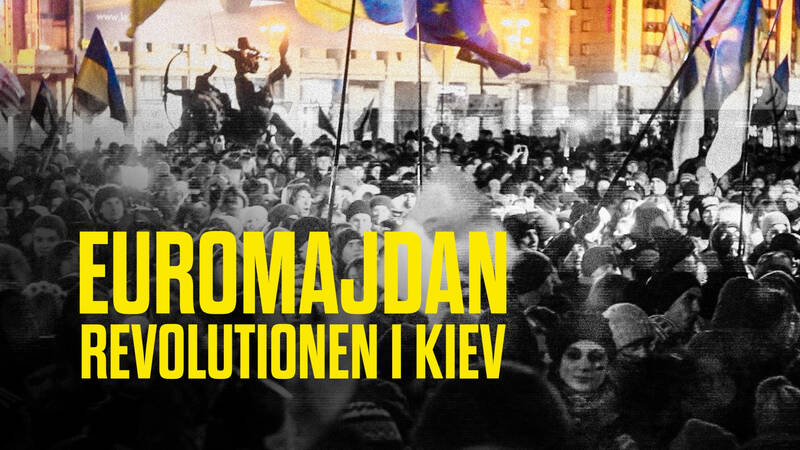 Hösten 2013 blev Ukraina indraget i en dragkamp mellan EU och Ryssland. Båda ville knyta landet närmare sig. Omfattande protester bröt ut i landet då det visade sig att den dåvarande presidenten avbrutit förhandlingarna med EU om ett närmande. - Euromajdan - revolutionen i Kiev