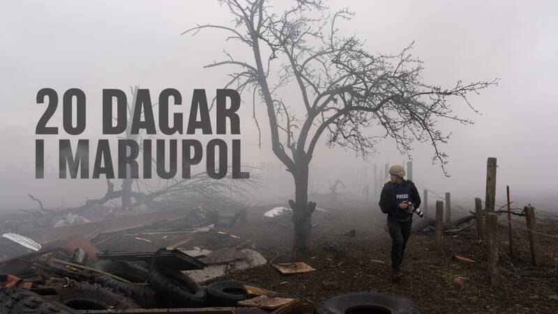Fotografen Evgeniy Maloletka tar sig igenom efterdyningarna av en rysk attack i Mariupol, Ukraina, 24 februari 2022. - 20 dagar i Mariupol