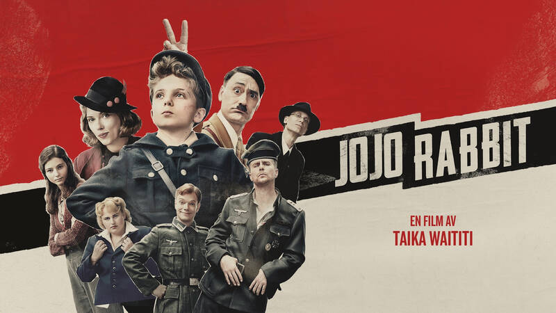 En krigssatir om den ensamme tyske pojken Jojo vars världsbild vänds upp och ned när han upptäcker att hans mamma gömmer en ung judisk flicka på vinden. Med hjälp av sin idiotiske låtsasvän Adolf Hitler måste Jojo nu konfrontera sina nationalistiska fördomar. - Jojo Rabbit