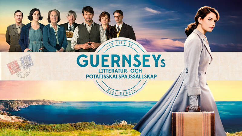 Guernseys litteratur- och potatisskalspajssällskap -  Brittisk-fransk långfilm från 2018.
