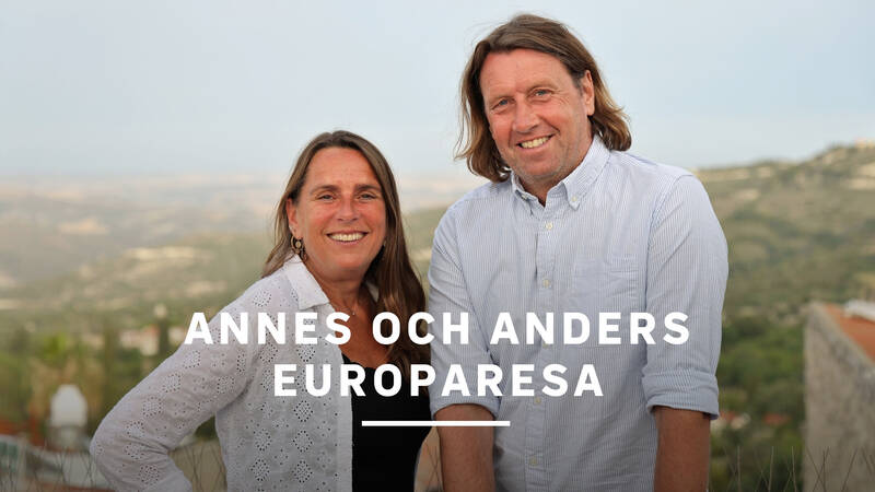 Den danska duon Anne och Anders ska ge sig ut på Europaresa. - Annes och Anders Europaresa