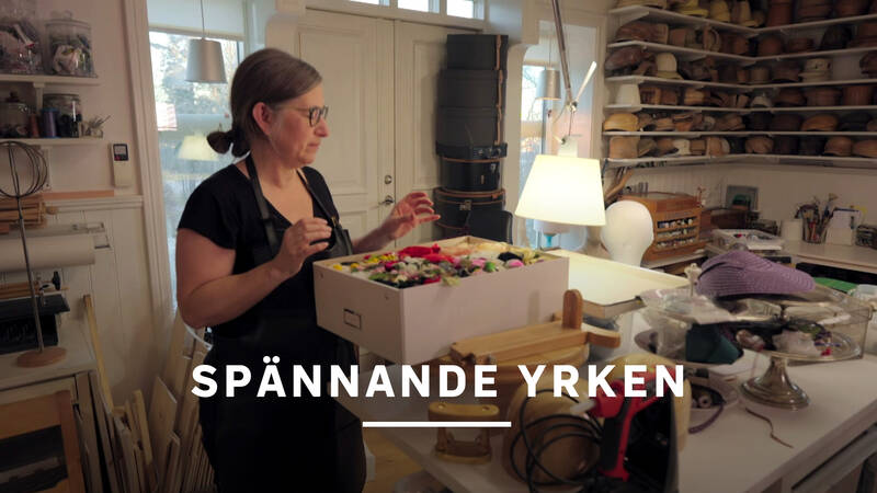 Reportage från Go'kväll om människor med spännande yrken. - Spännande yrken