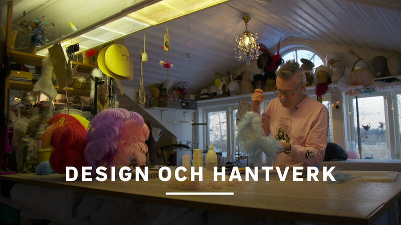 Reportage från Go'kväll om människor med specialiserade hantverksyrken. - Design och hantverk