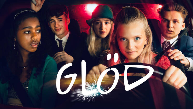 Glöd. Aisha Mirambo, Yousef Ali Ismail, Anine Bonnevie Nagell-Høyer, Bianca Ghilardi-Hellsten och Adam Reksjø Lech.