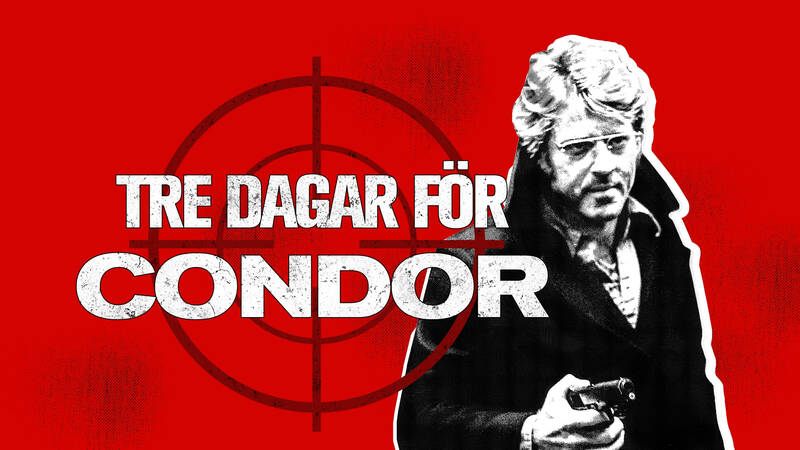 Tre dagar för Condor. Amerikansk långfilm från 1975. En spionthriller om Joe som under kodnamnet Condor arbetar åt CIA med att analysera spänningsromaner och spionbiografier.