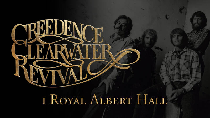 Creedence Clearwater Revivals legendariska spelning i Royal Albert Hall den 14 april 1970 är den enda konserten med bandets originaluppsättning som finns utgiven i sin helhet. - Creedence Clearwater Revival i Royal Albert Hall