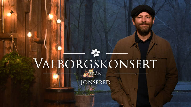 Programledare Eric Ericsson. - Valborgskonsert från Jonsered