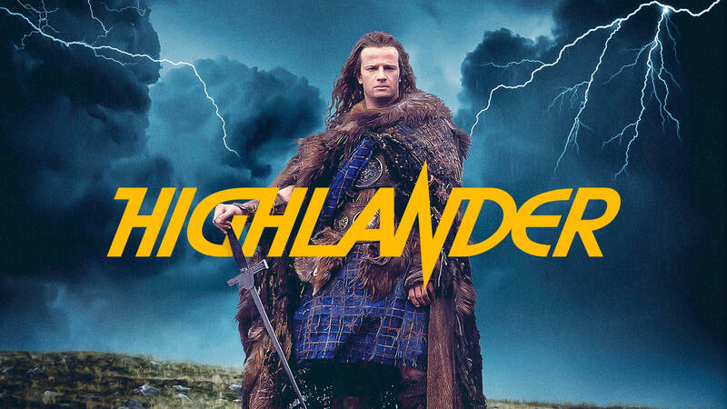 Highlander. Brittisk-amerikansk långfilm från 1986.