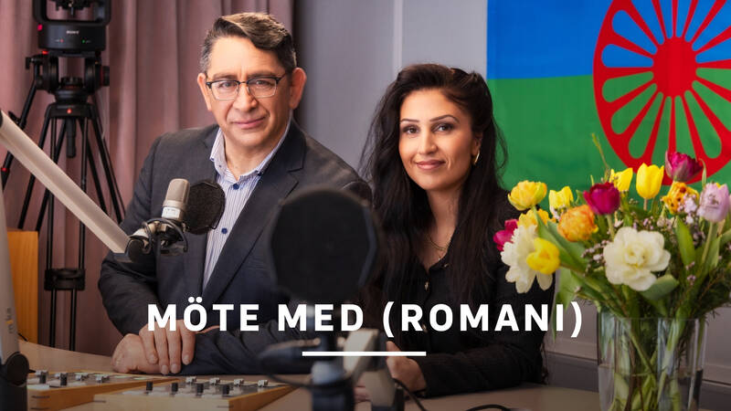 Veljko Karamani och Samira Borg. - Möte med (romani)