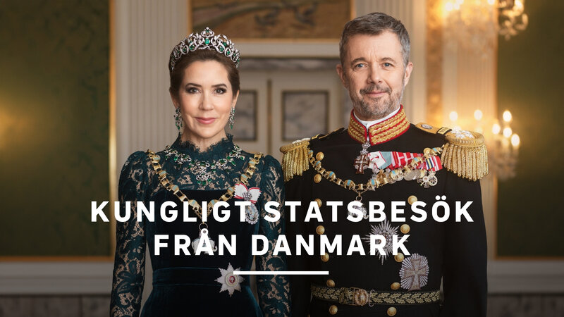 Danmarks nya kungapar, kung Frederik X och drottning Mary kommer till Stockholm, det första danska statsbesöket sedan 1985.