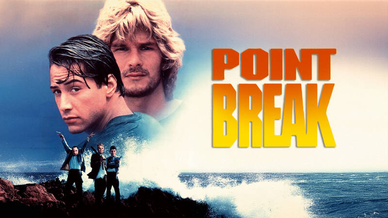 Point Break. Amerikansk långfilm från 1991.