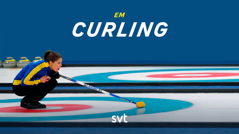 Lag Anna Hasselborg vid EM. - Curling: EM