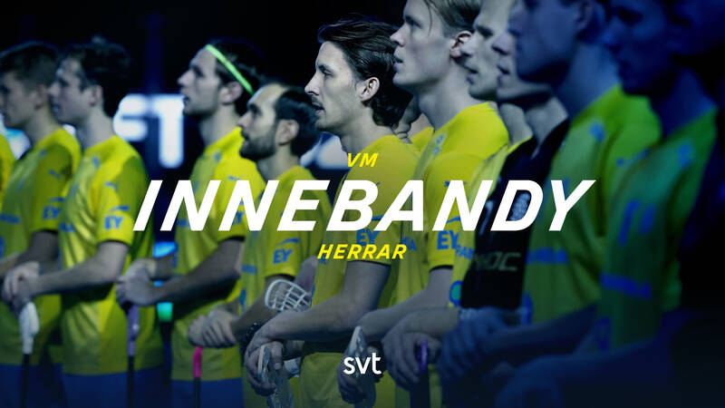 Emil Johansson i Sveriges herrlag som spelar i innebandy-VM. - Innebandy-VM: Herrar