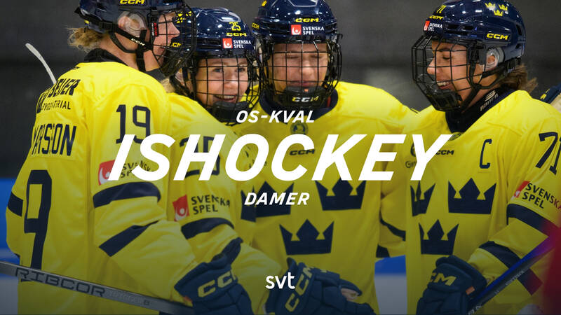 Damkronorna i kvalet inför OS 2026. - Ishockey: OS-kval