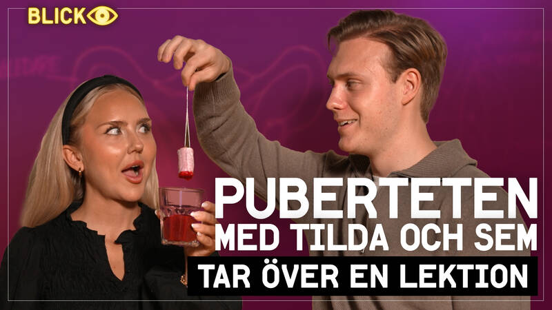 Blick.Puberteten med Tilda och Sem.