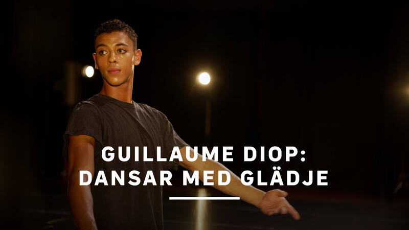Dansaren Guillaume Diop. - Guillaume Diop: Dansar med glädje