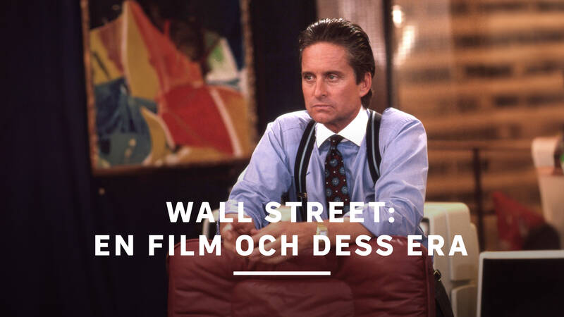 Michael Douglas som Gordon Gekko. - Wall Street: En film och dess era