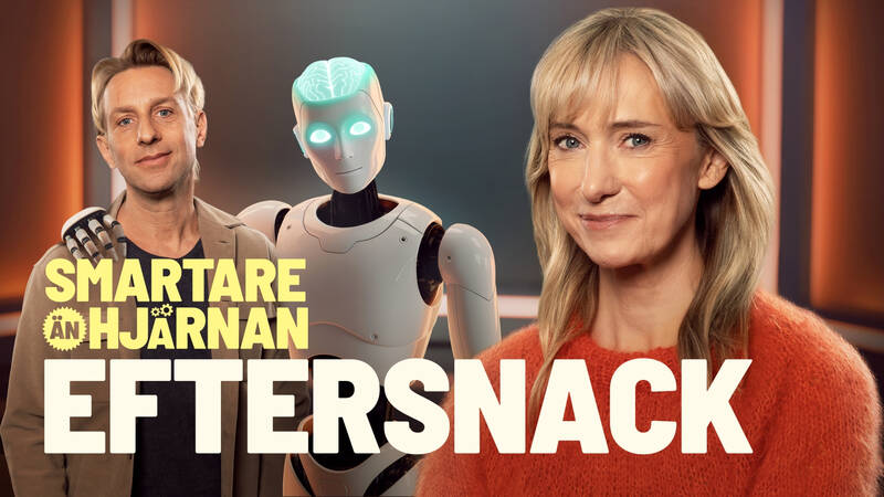 Vad händer med oss människor om AI gör våra jobb, blir vår kärlekspartner och styr våra liv? Victoria Dyring möter Anders Hansen och svenska AI-forskare i ett fördjupande samtal med utgångspunkt i serien Smartare än hjärnan. Gäster: Anders Sandberg, Kristina Knaving och Helena Lindgren. - Smartare än hjärnan: Eftersnack