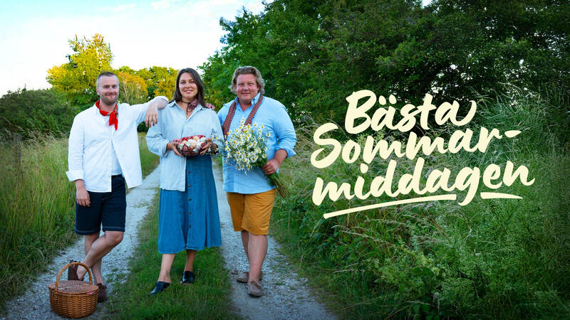 Programledaren och dukningsexperten Gustav Broström skapar sommarens härligaste dukningar tillsammans med floristen Karl-Fredrik Gustafsson och matkreatören Kia Arpia. I varje avsnitt bjuder de in nya gäster som behöver inspiration och vill lära sig mer om loppisfynd, blomsterarrangemang och matlagning på gotländska råvaror, för att sedan avnjuta den bästa sommarmiddagen. - Bästa sommarmiddagen