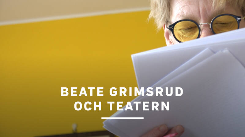 Med ett av vår värld tids brantaste, tväraste och vackraste språk etablerade sig norskfödda Beate Grimsrud, redan som tonåring och över hela 2000-talet, som en av Sveriges mest omtalade författare, regissörer och dramatiker. - Beate Grimsrud och teatern