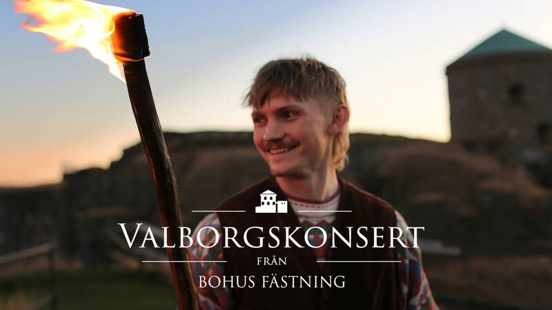 Valborgskonsert från Bohus fästning
