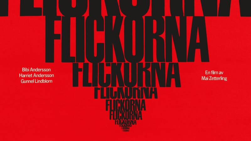 Marianne (Harriet Andersson), Liz (Bibi Andersson) och Gunilla (Gunnel Lindblom). - Flickorna