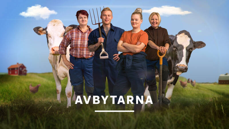Avbytarna, finsk faktaserie från 2024. Under tre månaders tid följer vi dem som tar vid det krävande arbetet i lantbruket när bönderna behöver ledighet eller andningspaus.