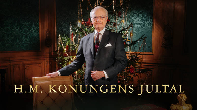 Kung Carl XVI Gustafs traditionella jultal till alla svenskar hemma och i utlandet. I sitt jultal summerar kungen det gångna året och blickar framåt mot 2026. - H.M. Konungens jultal