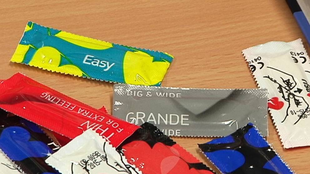 Få väljer att använda kondomer  SVT Nyheter