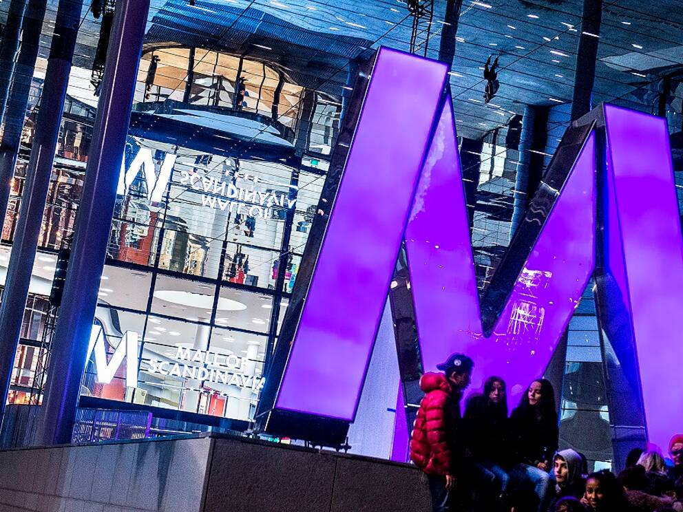 Brand I Mall Of Scandinavia Svt Nyheter