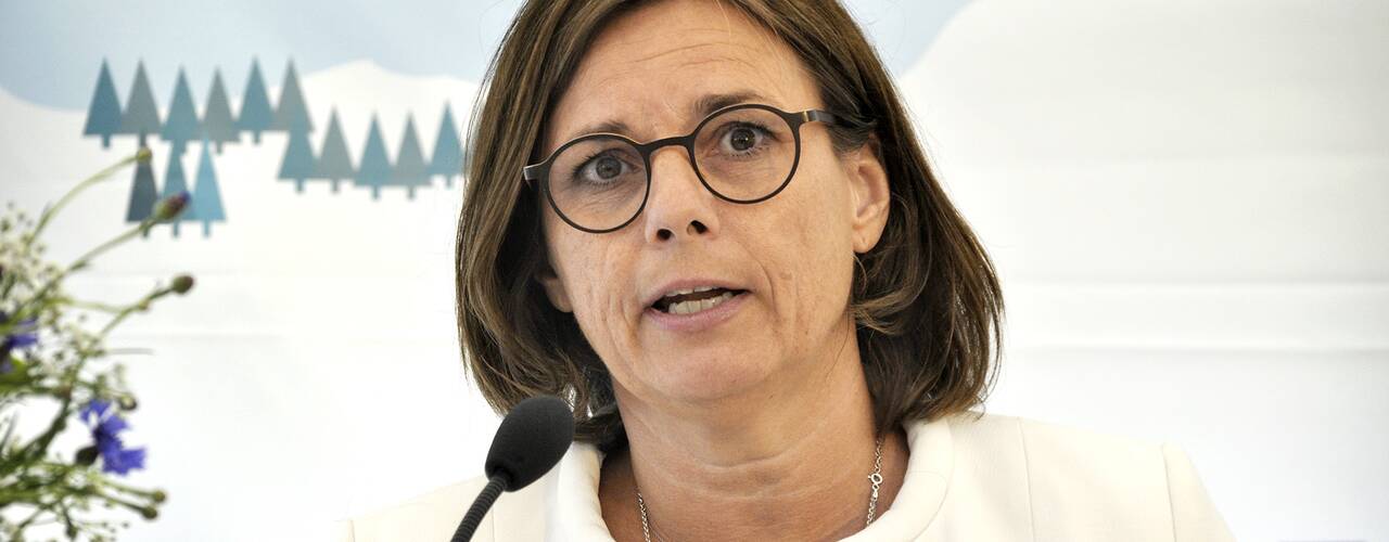MP-ledaren Isabella Lövin.