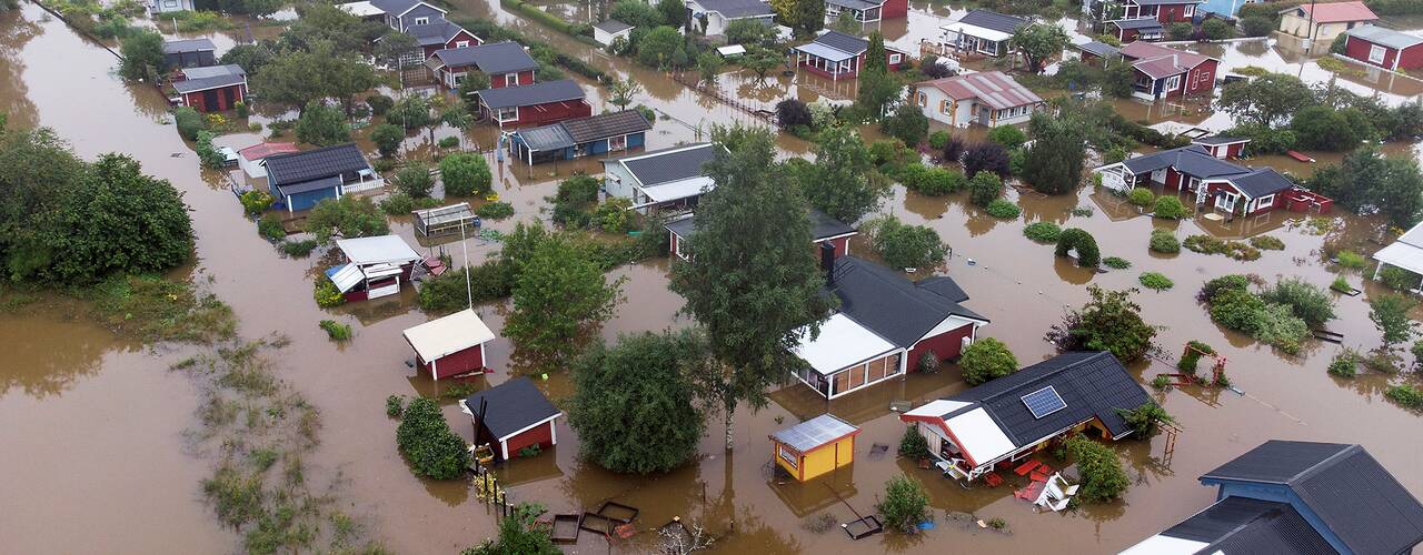 Översvämningarna i Gävle i augusti