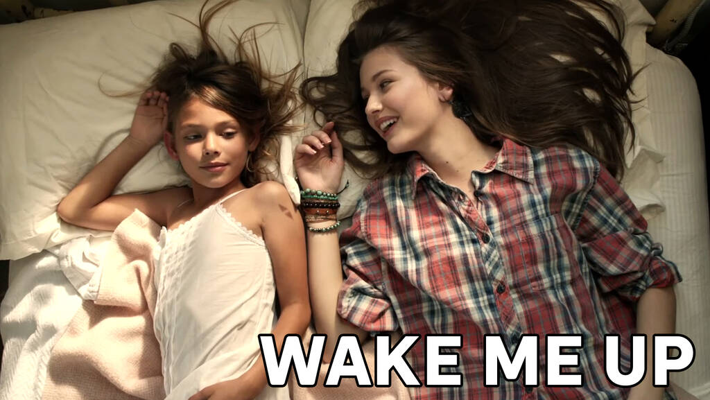 Wake me up space. Avicii Wake me up. Ланея Грейс в клипе Авичи. Кристина Романова Avicii Wake me up. Wake me up клип.