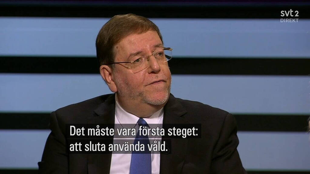 Agenda – Igår 21:15 – Israels ambassadör Ilan Ben-Dov om konflikten med Hamas.