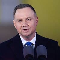 Polens president Andrzej Duda.