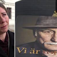 Bild på en flagga och en bok som heter Vi är romer. Bilden är till en artikel om att oppositionen i Göteborg vill stänga romska centret Romano center efter GP:s avslöjande om att personal deltagit i informella rättegångar.