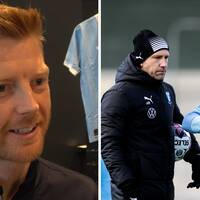 Anders Christiansen tokhyllar sin nya tränare Henrik Rydström.