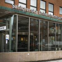Bilden föreställer Sahlgrenska sjukhuset i Göteborgs entre.