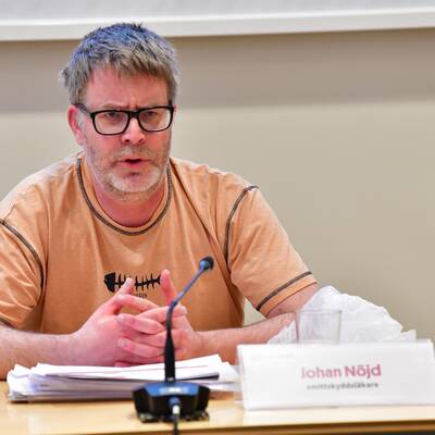 Johan Nöjd, smittskyddsläkare i Region Uppsala