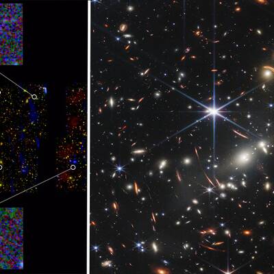 Webb-teleskopet observerar de första stjärnorna och galaxerna som tändes i universum.
