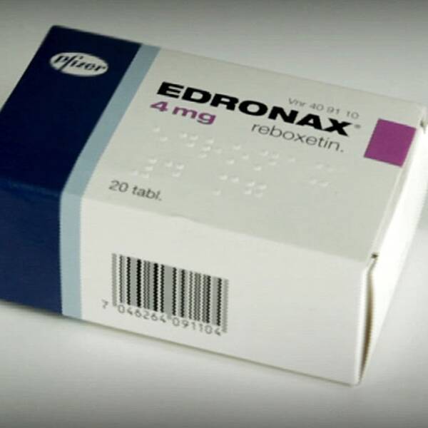 pfizer edronax medicin