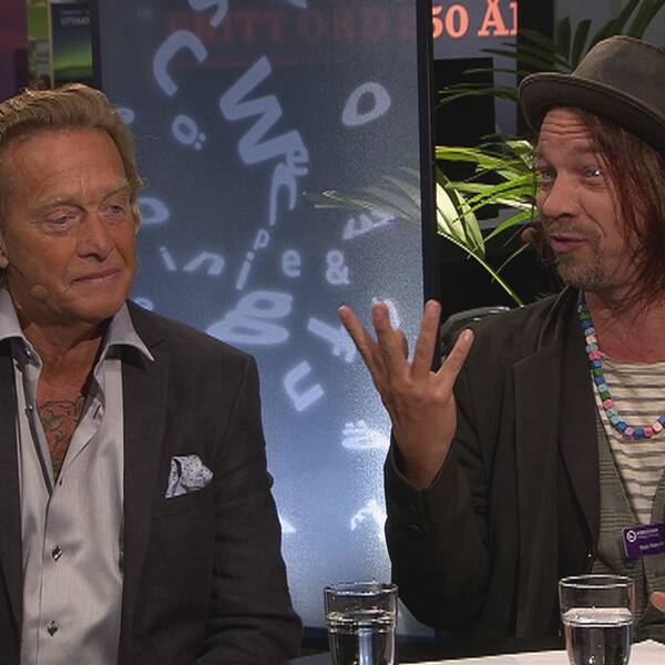 Björn Ranelid och Bob Hansson