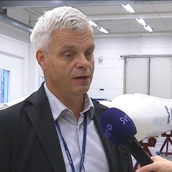 Lennart Poromaa, platschef Esrange Kiruna