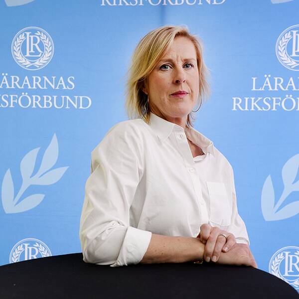 Åsa Fahlén, ordförande Lärarnas Riksförbund.
