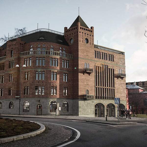 Affärsmannen Björn Sundeby vill bygga ett sekelskifteshus i Växjö som är inspirerat av Strandvägen i Stockholm. Men planerna kritiseras hårt av arkitektkåren.
